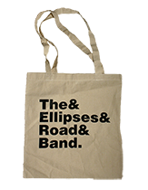 Cotton Bag "The Ellipses Road Bag"